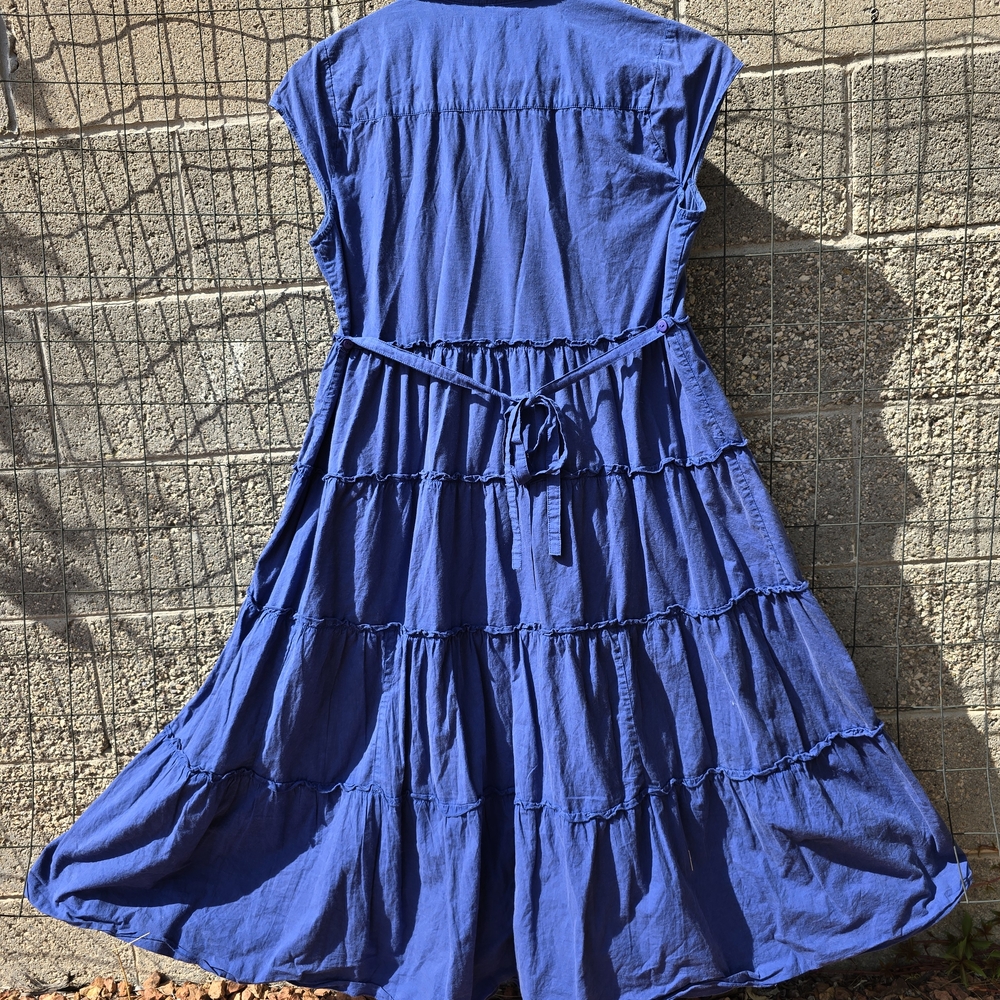 April Cornell Royal Blue Midi Dress - Picture 5 of 7
